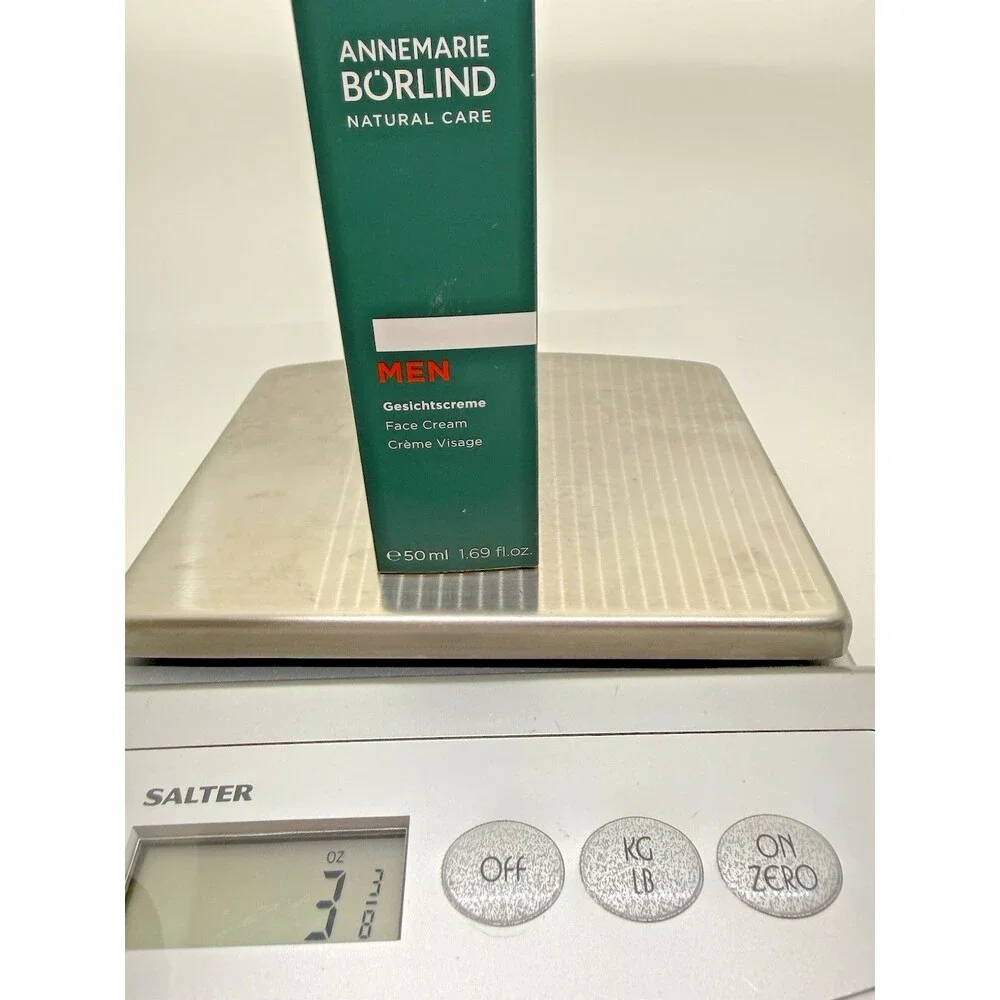 ANNEMARIE Börlind MEN Face Cream w/Aloe‎ Vera Juniper Extract 1.69oz New NWB